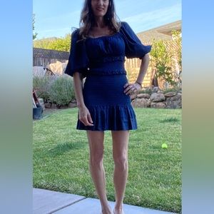 Parker Antoinette Denim Dress Size Small EUC